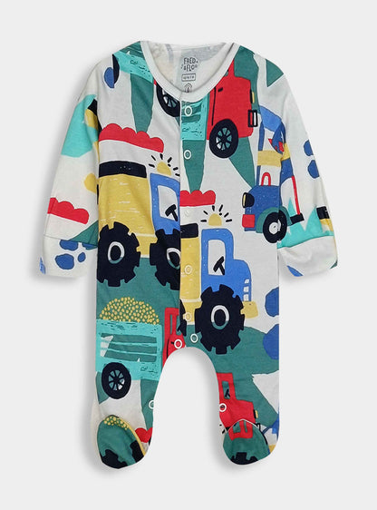 Baby Printed Sleepsuits Assorted