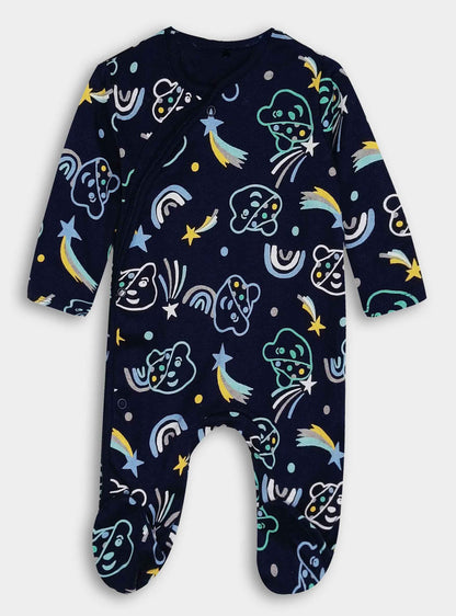 Baby Printed Sleepsuits Assorted