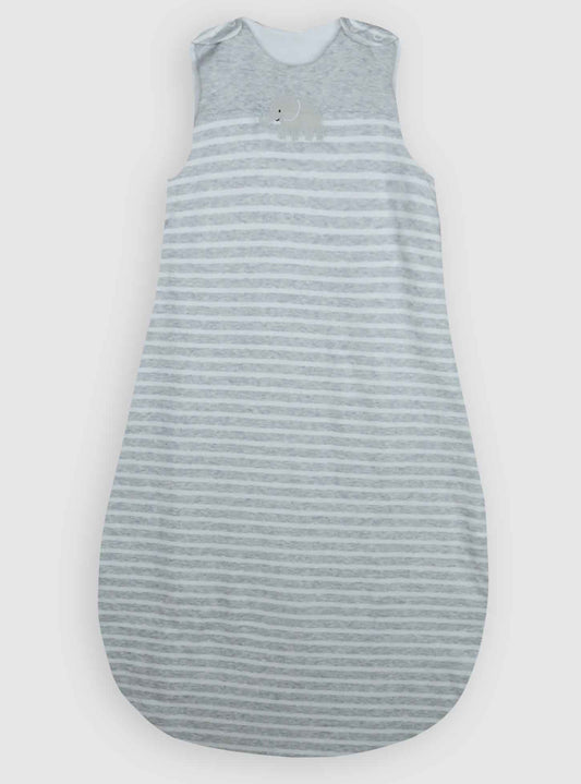 Baby Sleeveless Sleeping Bag Grey Striped