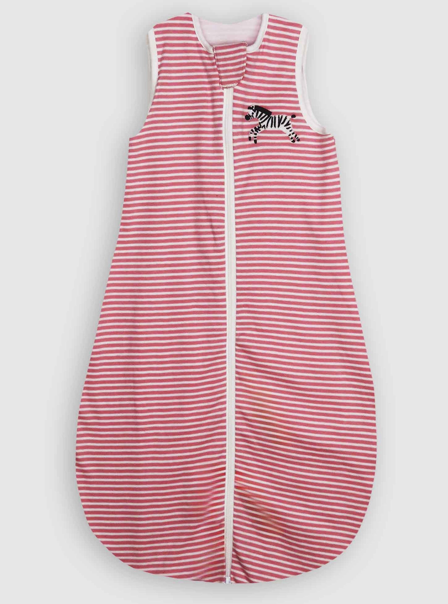 Baby Sleeveless Sleeping Bag Pink Striped