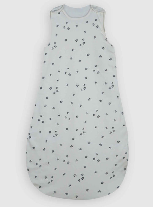 Baby Sleeveless Sleeping Bag White AOP