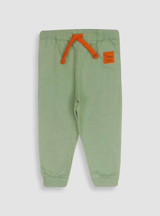 Baby Boys French Terry Green Sweat Pant