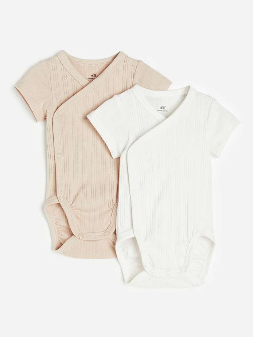 Baby Kimono Short Sleeve 2 Pack Body Suit