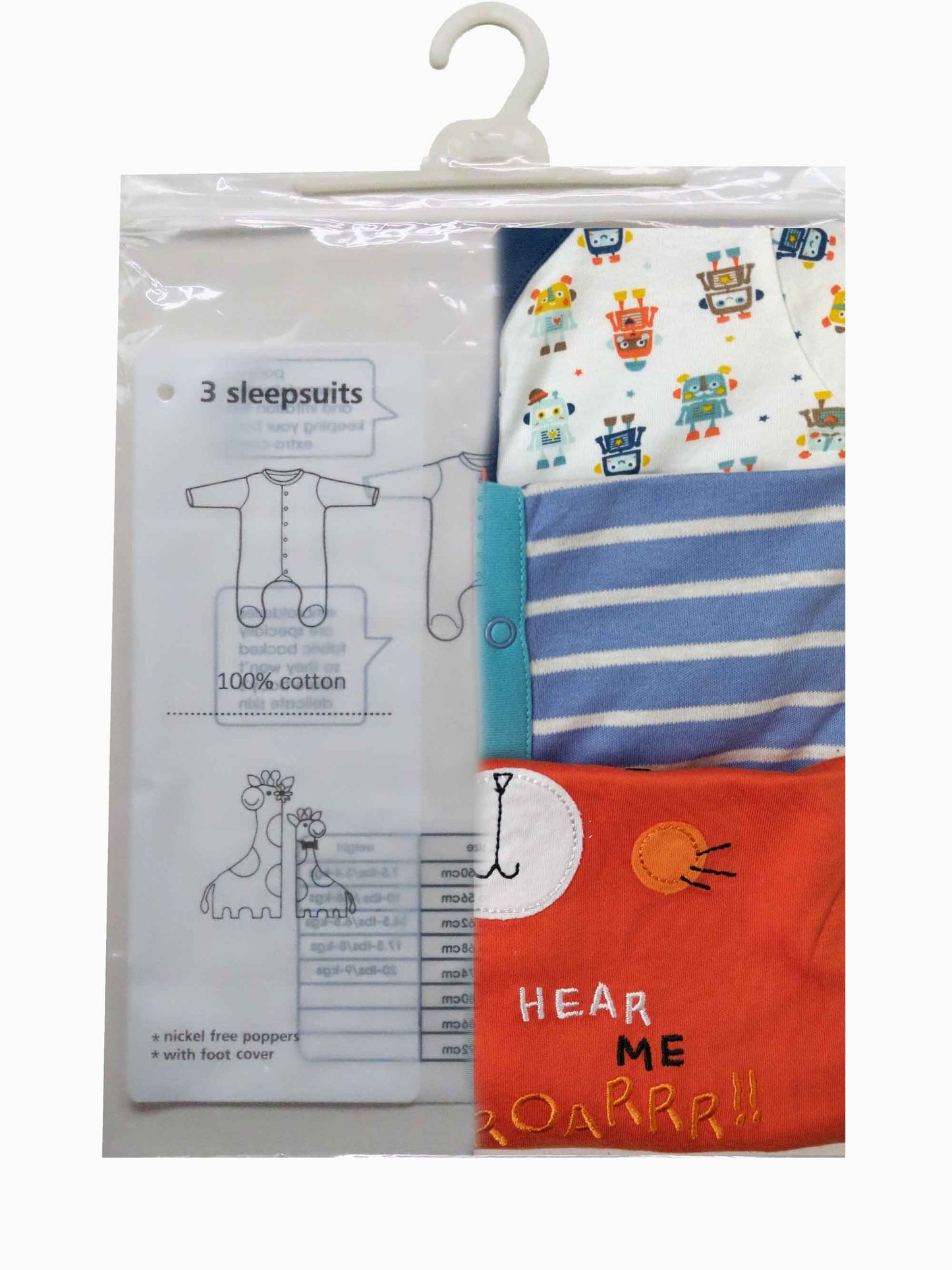 Baby Printed Sleepsuit