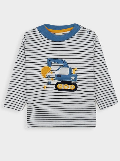 Baby Boys Striped Long Sleeve T-Shirt