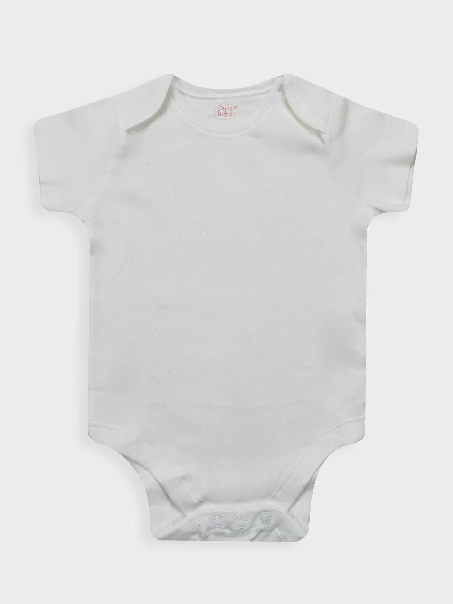 Baby White 3 Pack Bodysuits