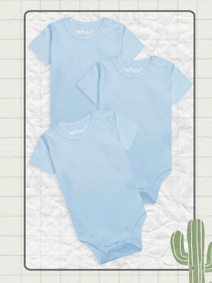 Baby 3 Pack  Short Sleeve Bodysuits