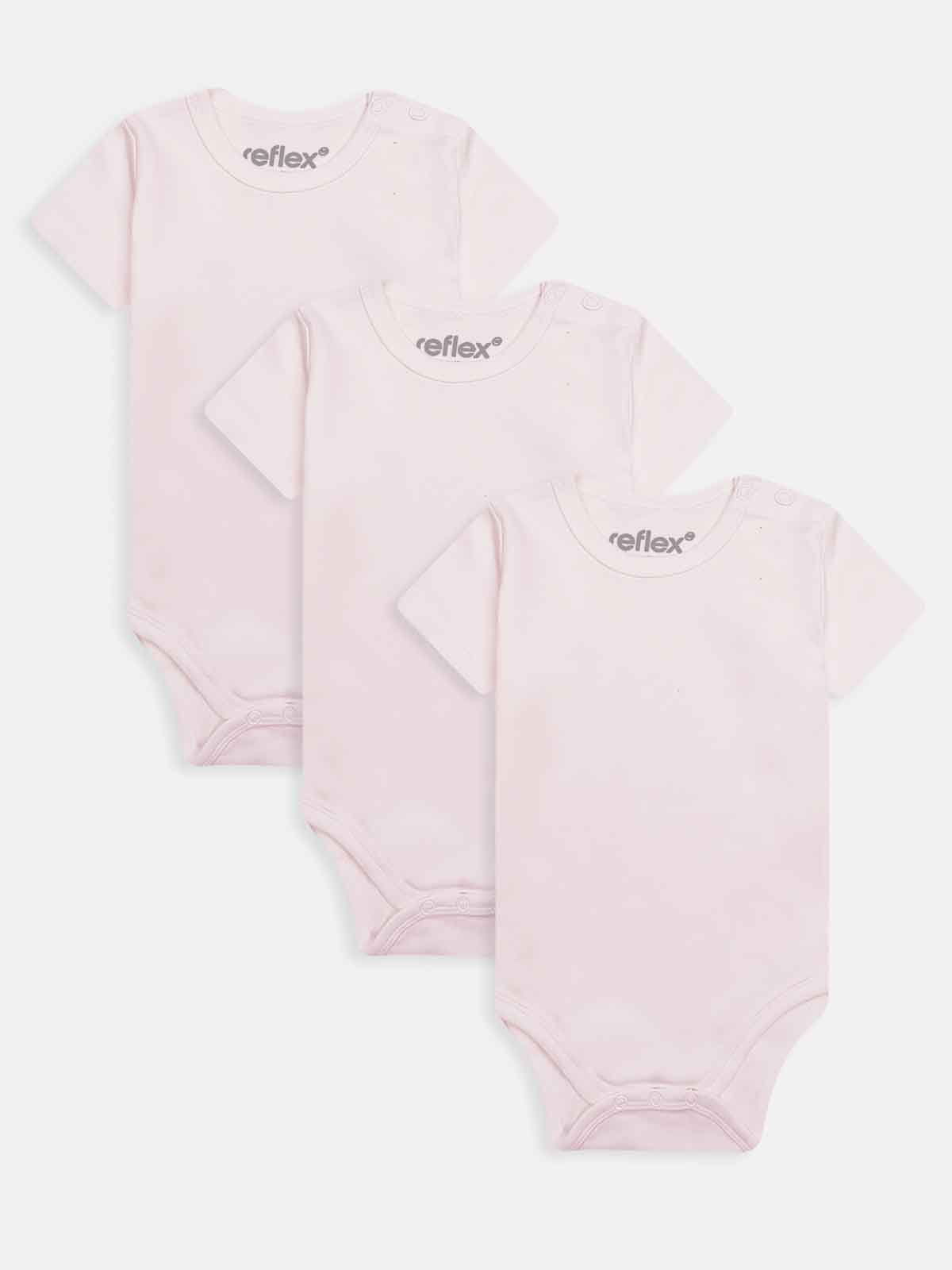 Baby 3 Pack  Short Sleeve Bodysuits