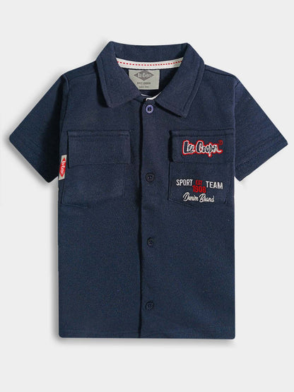 Baby Boys Knit Shirt Mixed