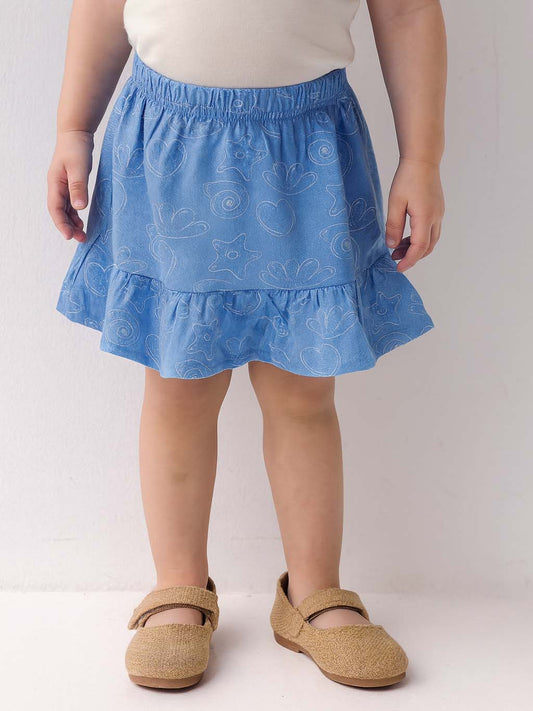 Baby Girls AOP Skirt