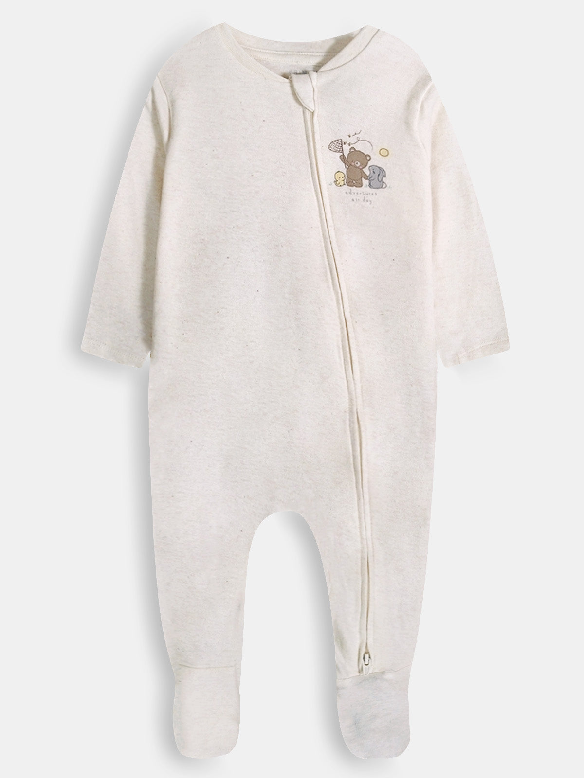 Baby Girls Printed 2 Pack Sleepsuits