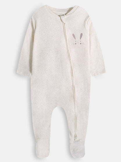 Baby Girls Printed 2 Pack Sleepsuits