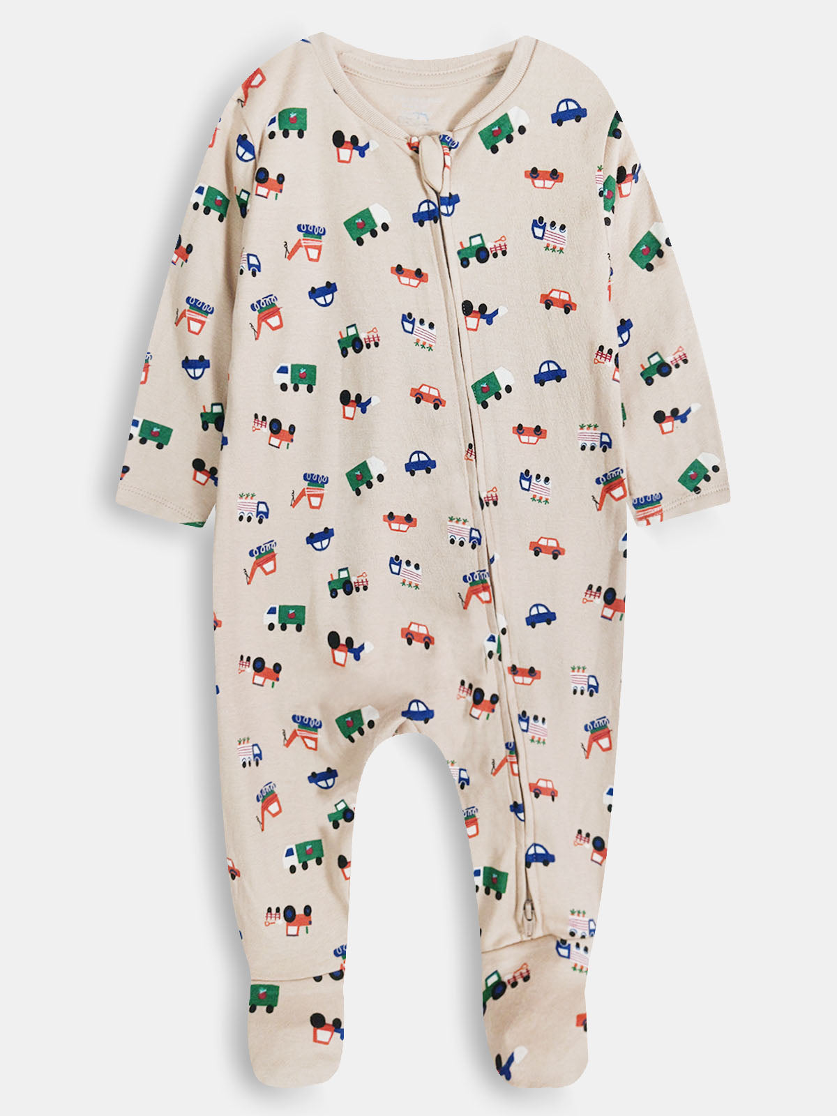 Baby Girls Printed 2 Pack Sleepsuits