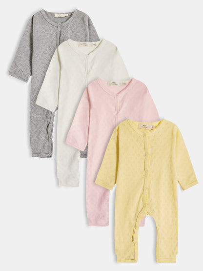 Baby Pointel Playsuits Mixed