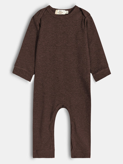 Baby Long Sleeve Rib Playsuits Mixed