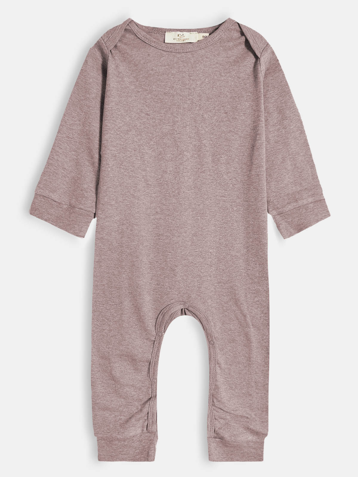 Baby Long Sleeve Rib Playsuits Mixed