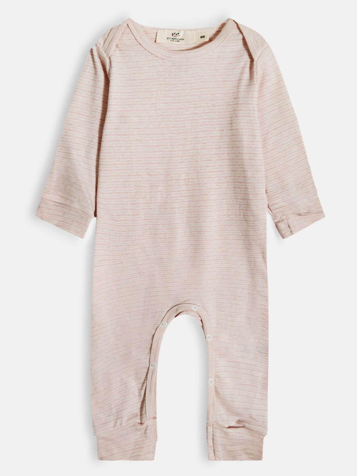 Baby Long Sleeve Rib Playsuits Mixed