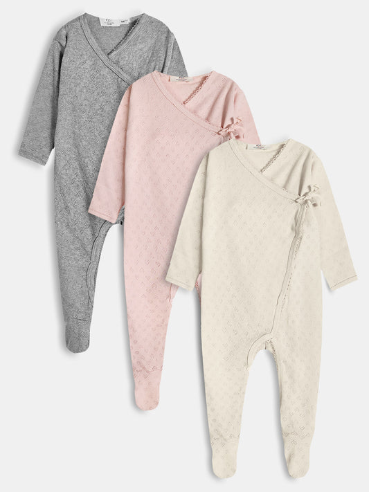 Baby Pointtel Sleepsuits Mixed