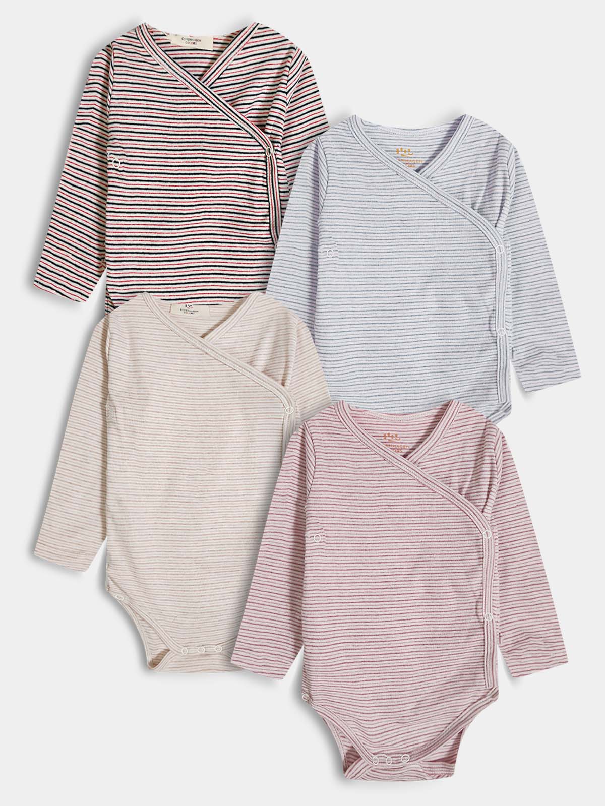 Baby Long Sleeve Bodysuits Mixed