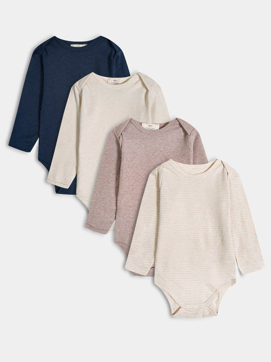 Baby Long Sleeve Bodysuits Mixed
