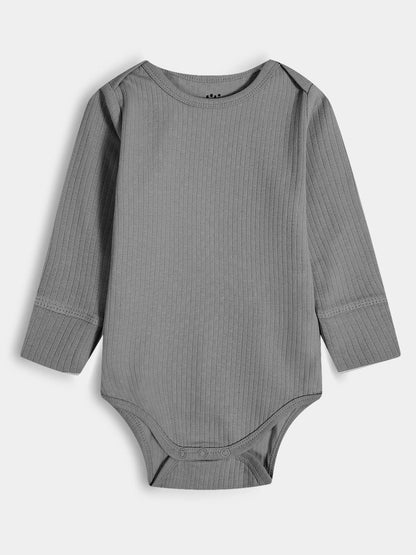 Baby Drop Needle Long Sleeve Bodysuits Mixed
