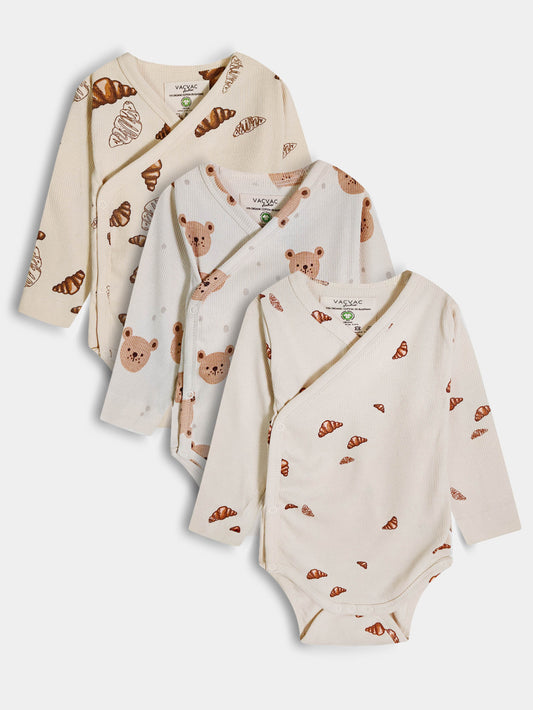 Baby Long Sleeve Bodysuits Mixed