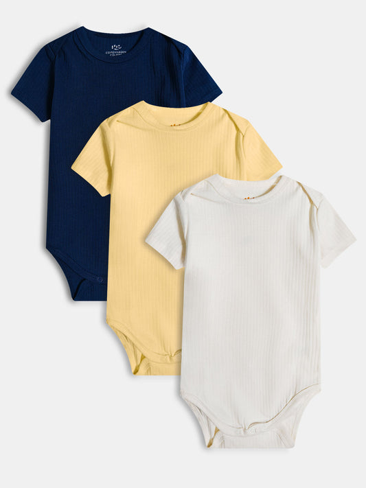 Baby Short Sleeve Bodysuits Mixed
