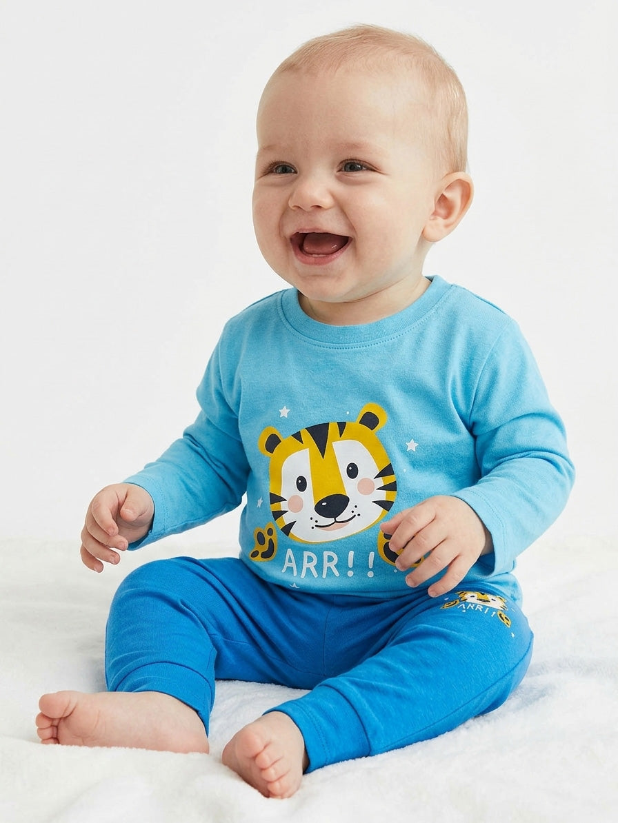 Baby Boy Printed Pyjama Set