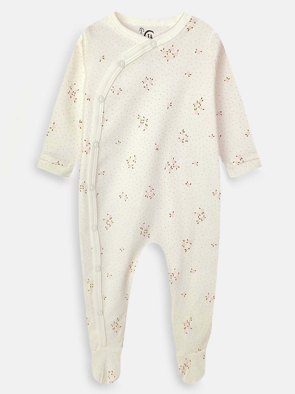 Baby Kimono Sleepsuits Pack Of 3 Mixed