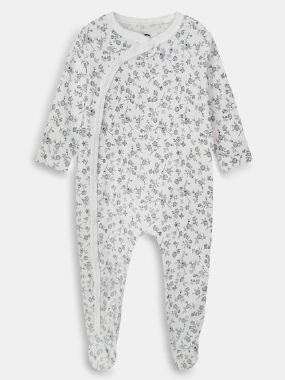 Baby Kimono Sleepsuits Pack Of 3 Mixed