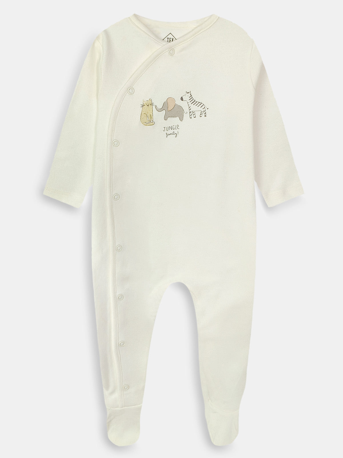 Baby Kimono Sleepsuits Pack Of 3