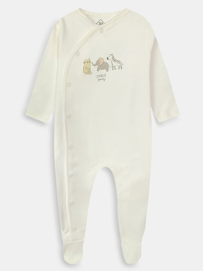 Baby Kimono Sleepsuits Pack Of 3