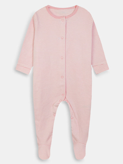 Baby Printed Sleepsuits Mixed