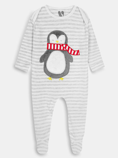 Baby Sleepsuits Pack Of 3 Mixed