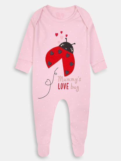 Baby Sleepsuits Pack Of 3 Mixed