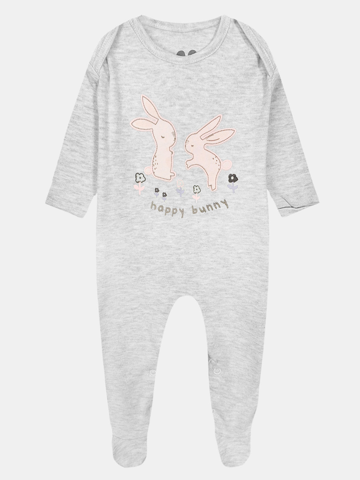 Baby Sleepsuits Pack Of 3 Mixed