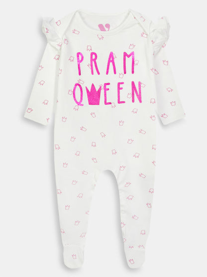 Baby Sleepsuits Pack Of 3 Mixed