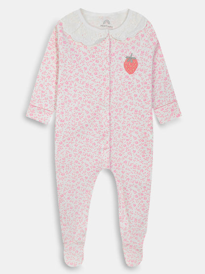 Baby Sleepsuits Pack Of 3 Mixed
