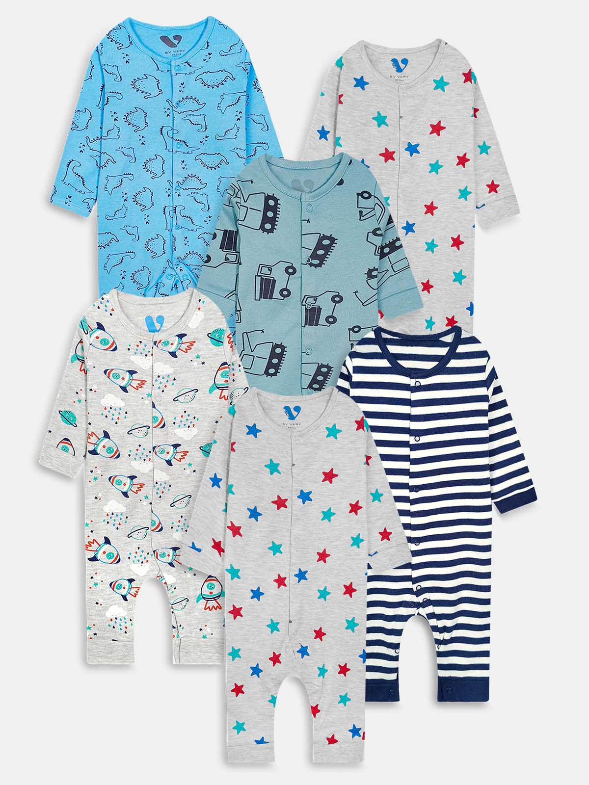 Baby Printed Playsuits Assorted