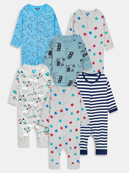 Baby Printed Playsuits Assorted