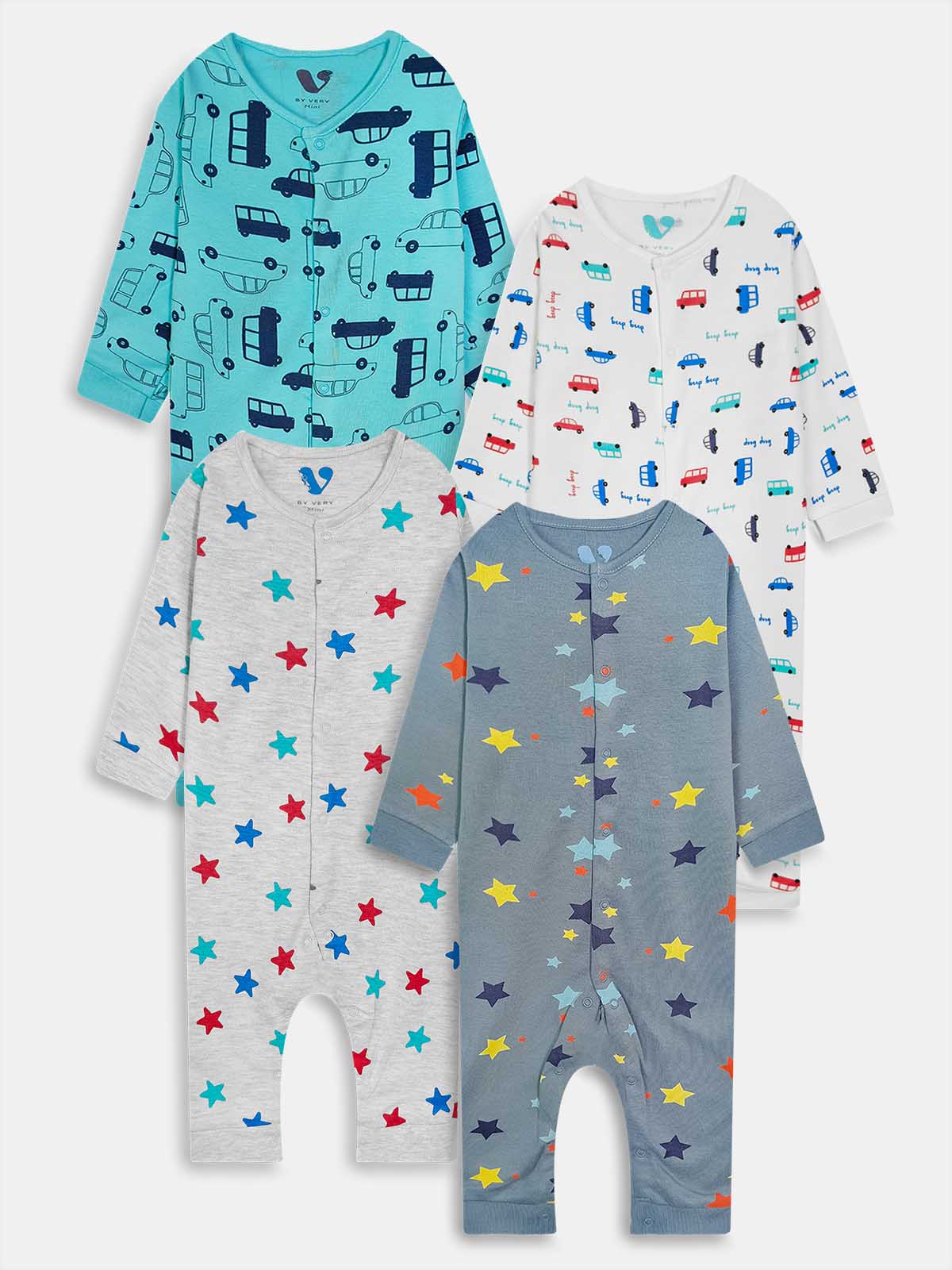 Baby Printed Playsuits Assorted