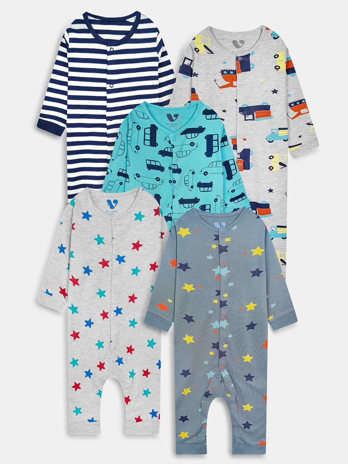 Baby Printed Playsuits Assorted