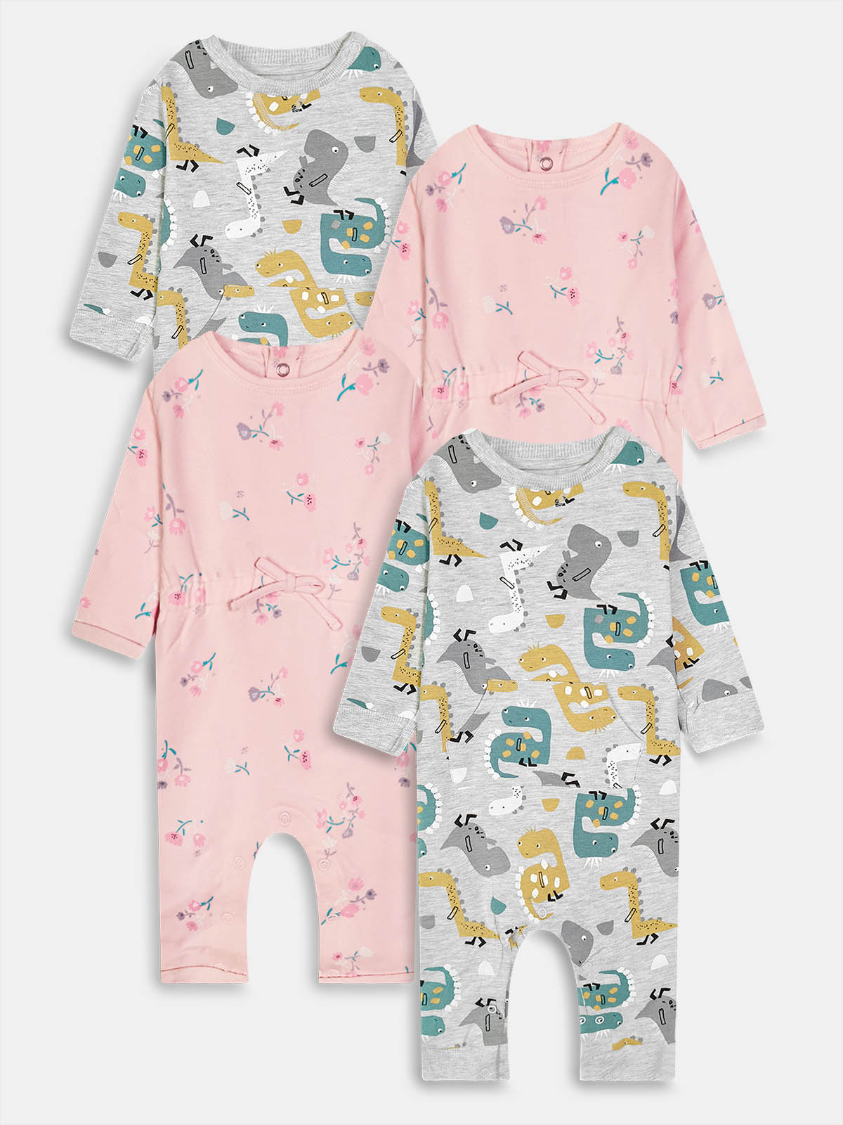 Baby Printed Playsuits Assorted