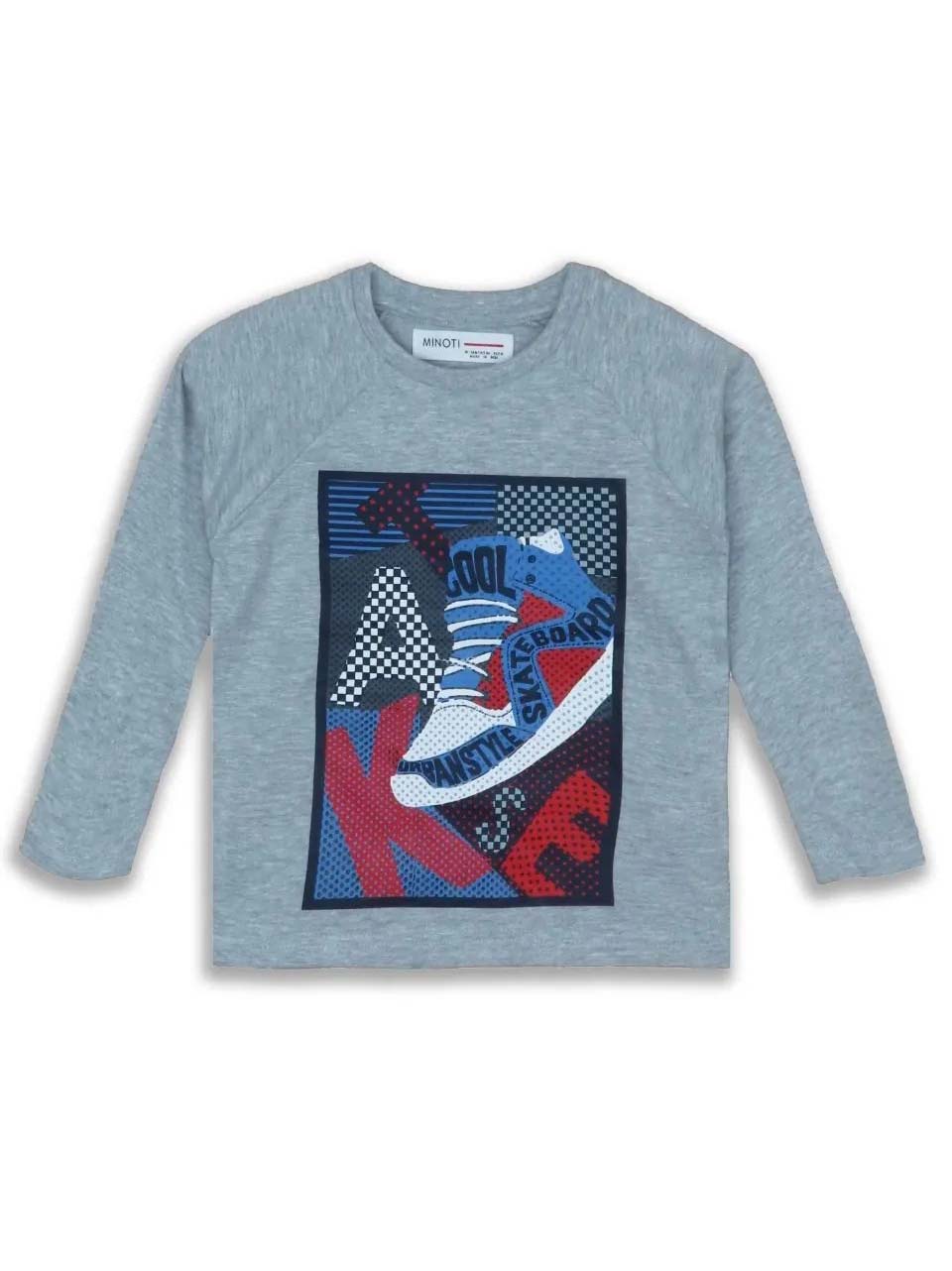 Boys Long Sleeve Printed T Shirt