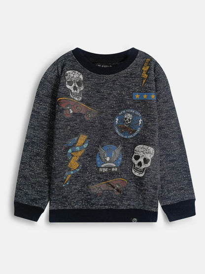Boys French Terry Pullover Sweatshirt