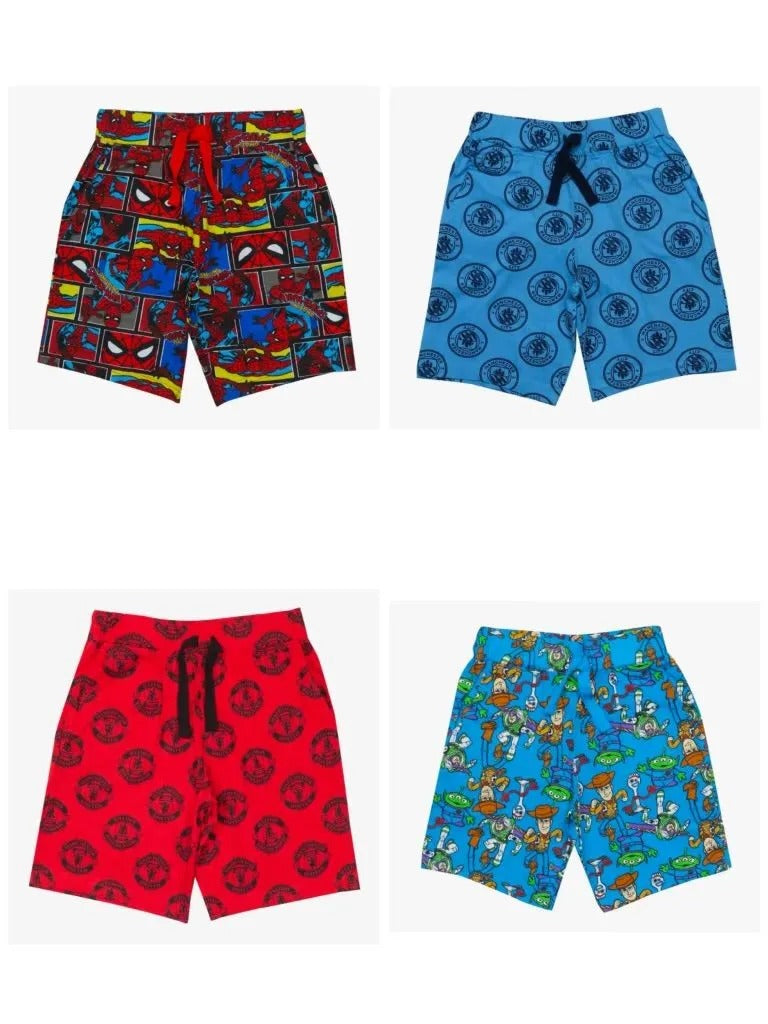 Character Printed Boys Shorts