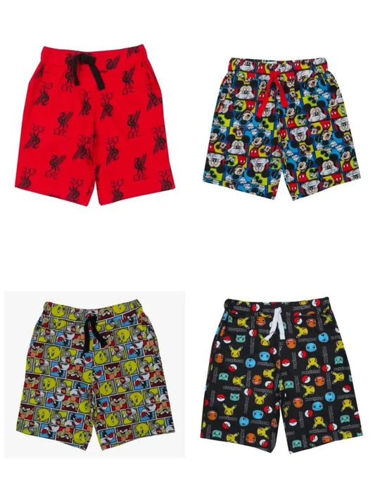 Character Printed Boys Shorts