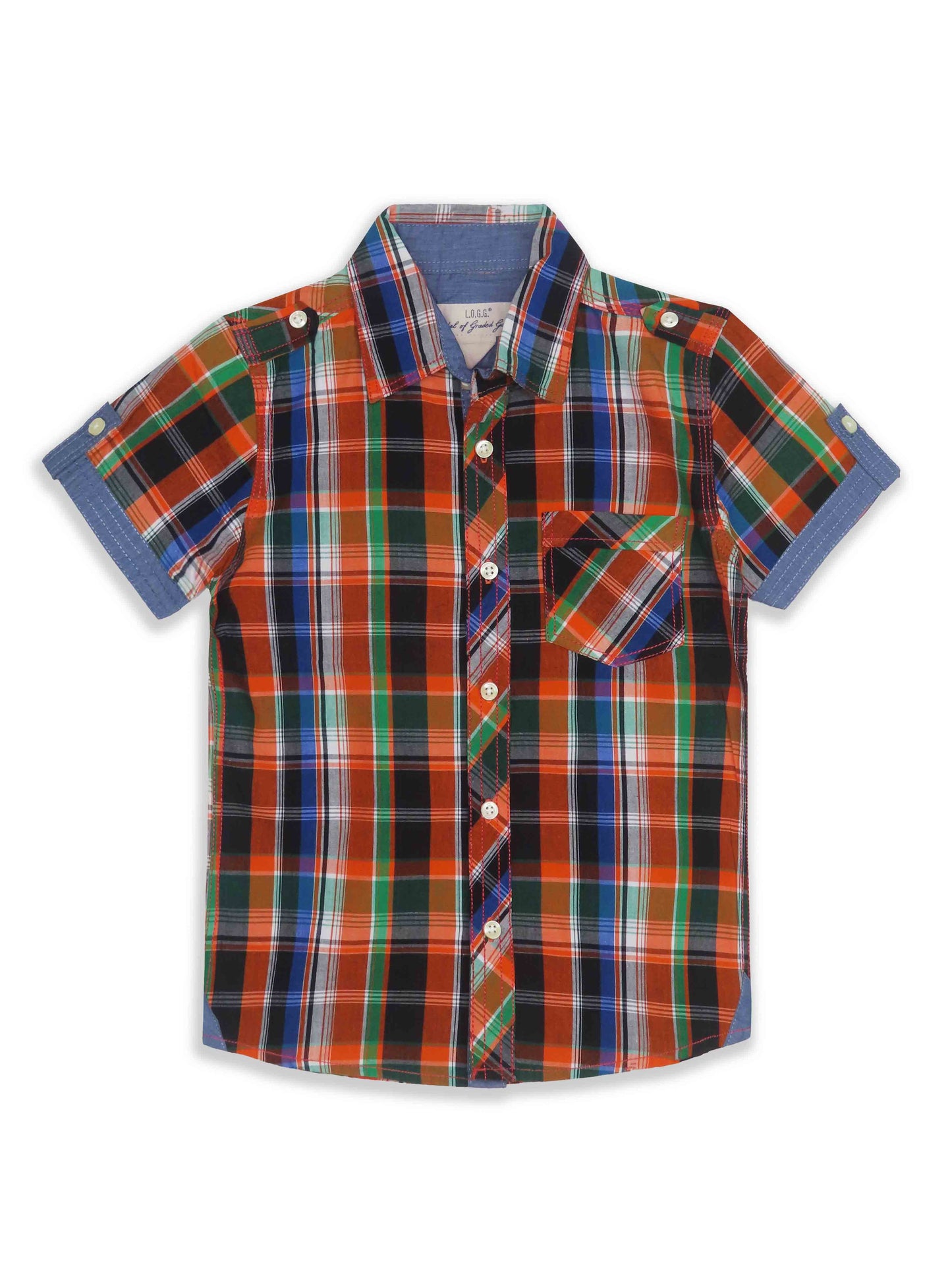 Boys Checked Woven Shirt