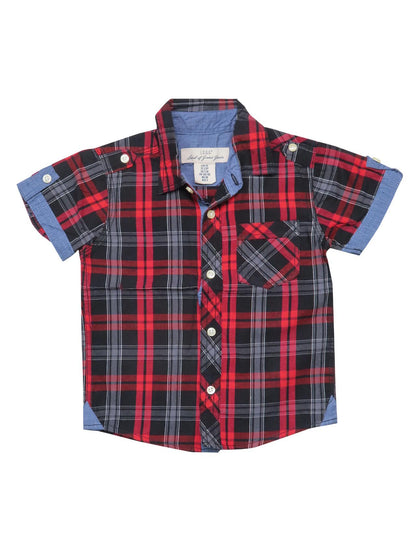 Boys ShortSleeve Cotton Shirts