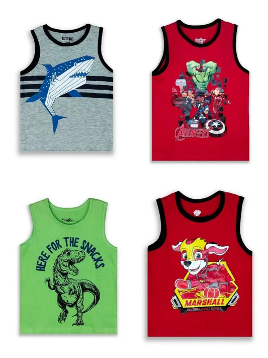 Boys Sleeveless T Shirt